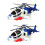 2 Unidades Brinquedo Helicóptero Montável Com E 5