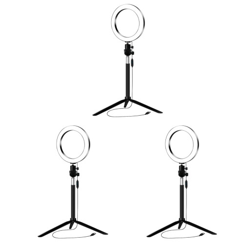 3Pcs 20Cm De LED Para Telescópico Preto 1