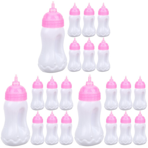 30 Unidades Garrafas Miniatura Frasco Para Bonecas 1