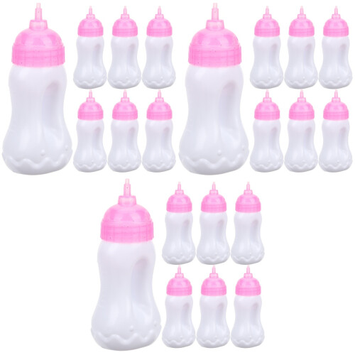 30 Unidades Garrafas Miniatura Frasco Para Bonecas 2
