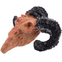 3Pcs Miniatura De Bonecas Com Crânio Animal Assustador