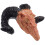3Pcs Miniatura De Bonecas Com Crânio Animal Assustador 3