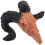 3Pcs Miniatura De Bonecas Com Crânio Animal Assustador 2