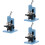3Pcs Miniatura Casa Microscópio DIY Decorativo 6
