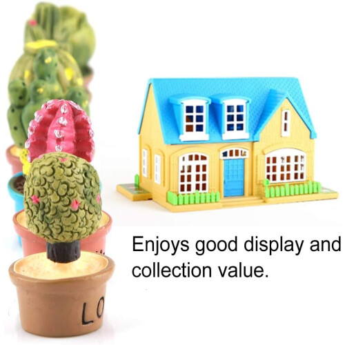 Tiny Cactus Miniature Pot for Succulents, 7 Pieces, Great Decorations Ref: 2978 2