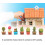 Tiny Cactus Miniature Pot for Succulents, 7 Pieces, Great Decorations Ref: 2978 2