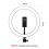Conjunto De Preenchimento 20Cm LED Com Telescópico Rosa 7