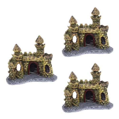3Pcs Decorações De Resina, Acessórios Para 2