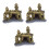 3Pcs Decorações De Resina, Acessórios Para 4