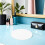 Acrylic Round Mirror Vanity Tray - 25cm Perfume Organizer For Bathroom 5