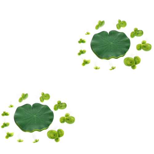 2 Eichhornia Artificial Plástico Para 2