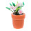 2 Unidades Bonsai Rosa Para Casa Bonecas, Artificial 2