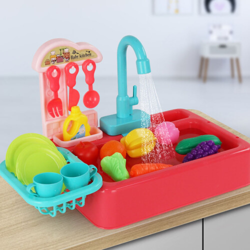 Conjunto De Brinquedo De De Louça Elétrica Simulada 2