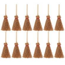 72 Peças Mini Vassourinhas Para Halloween