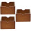 3Pcs Armazenamento Cesta Miniatura Decoração 9