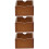 3Pcs Armazenamento Cesta Miniatura Decoração 10