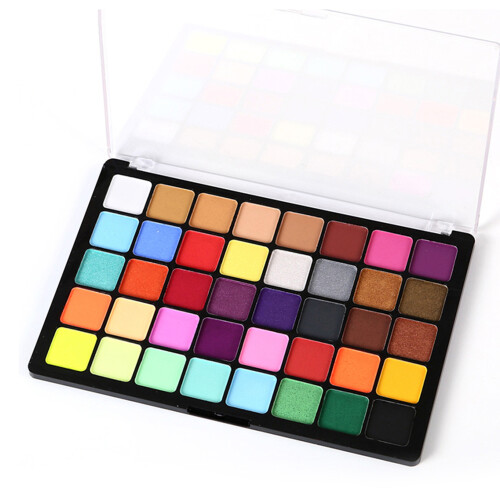 Aquarell-Gesichtsfarben-Palettenset, 1
