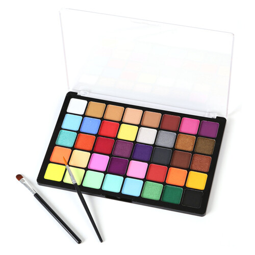Aquarell-Gesichtsfarben-Palettenset, 2