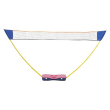 Badminton net, badminton net, net set storage box base, for ball games, outdoor team sport pink 10.2x5.08ft Ref: 5135