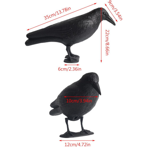 3D Simulated Crow Archery Targets for Outdoor Indoor Practice 1