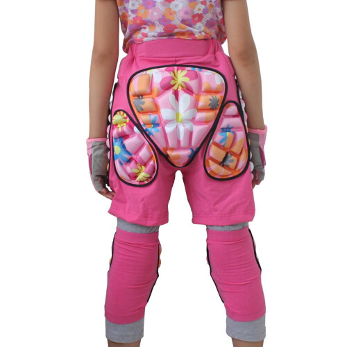Gepolsterte Shorts für Kinder, Hüftschutz, 2