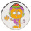 Golf Hut Clip Cartoon Tier Muster Nette Golf Kappe 5