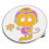Golf Hut Clip Cartoon Tier Muster Nette Golf Kappe 2