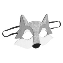 3Stk Wolfmaske Cosplay Niedliche Tiermaske Kostümzubehör