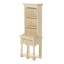 4Stk Holzschrank Miniaturmöbel Für Puppenhaus Modell Zubehör