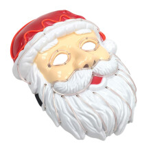 4 . Weihnachtsmann Maske Leuchtende Party Maske