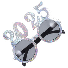 3 Paar Happy New Year 2025 Augenbrillen Partybrille