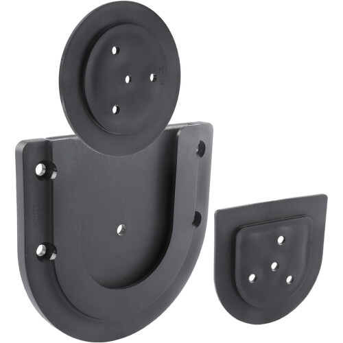 Professional dartboard wall mounting, dartboard wall bracket, dartboard mounting bracket with hardware black Ref: 9337 1