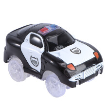 3Pcs Light Up Car Track Racing Accessories For Most Tracks Black