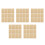 250 Sheets B5 Retro Lined Kraft Paper For Writing Handwriting 9