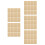 250 Sheets B5 Retro Lined Kraft Paper For Writing Handwriting 10