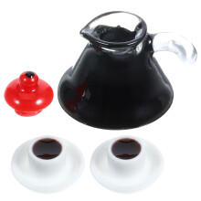 4 Sets Mini Kaffeekanne Mit Tasse Spielzeug Puppenhaus Zubehör