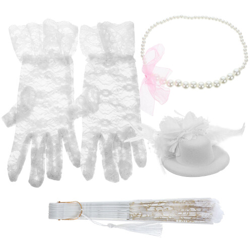 4 Sets Tee-Party-Zubehör Für Geschenke Kostüm 2