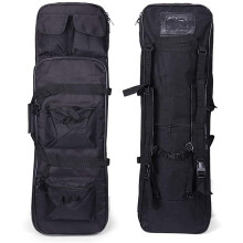 Rifle Cases Double Rifle Backpack Shotgun Airsoft Case Gun Bag Black 85 Cm Length