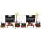2 Sets Puppenhaus Klavier Und Möbel Set 4