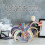 Roterende acryl hoofdband displaystandaard Ruimtebesparende 4