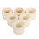 30 Pcs Easter Egg Wooden Saucer Cup Decorative Holder 1