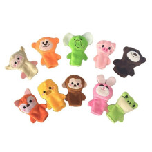 30 Unidades Conjunto De Fantoches Animais De Pelúcia Brinquedo Dedo