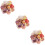 3 Pcs 1 Saco 250 G Misturadas Estilo 9