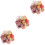 3 Pcs 1 Saco 250 G Misturadas Estilo 5