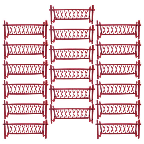 50 Unidades Mini De Plástico Para Casa E Fazenda De