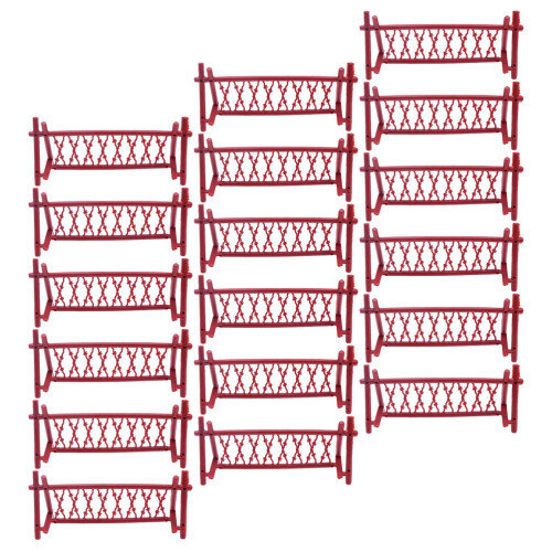 50 Unidades Mini De Plástico Para Casa E Fazenda De 1