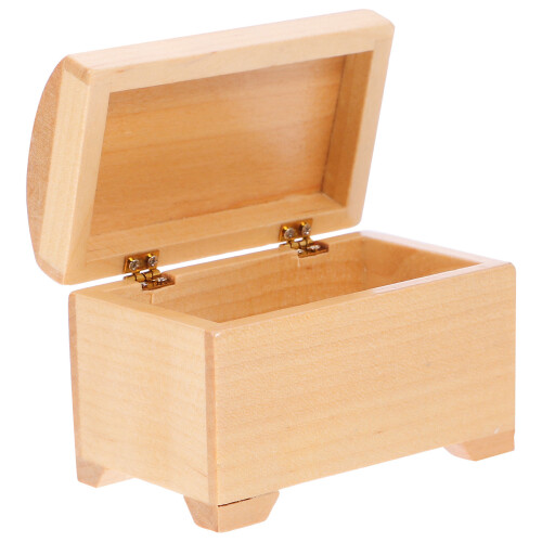 5Stk Möbel Holzschrank Schmuckkiste 2