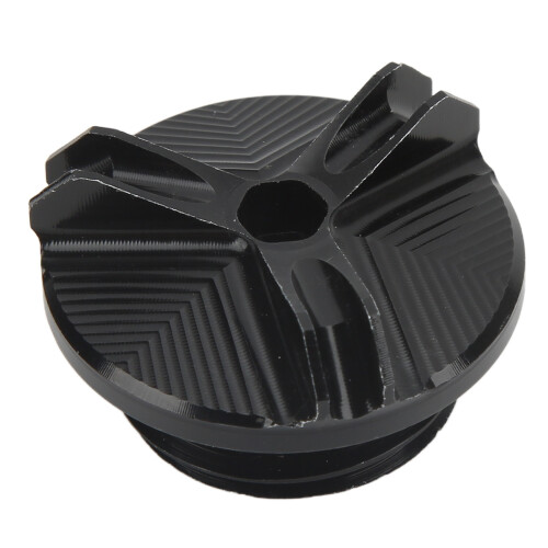 CNC Aluminium Motoröl Füllstoff Kappe Stecker 2