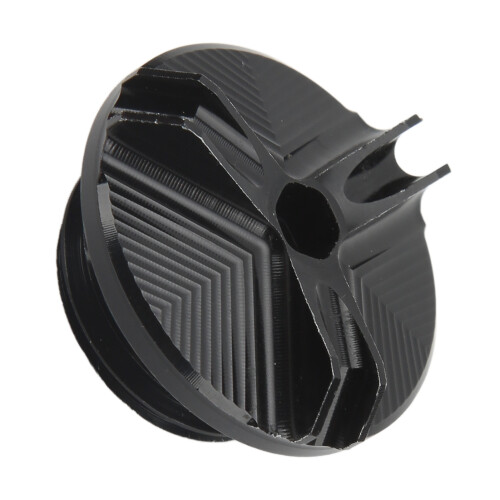 CNC Aluminium Motoröl Füllstoff Kappe Stecker 1