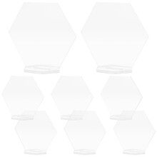 10 Sets Sechseck Schilder Mit Fuß Für Zeremonie